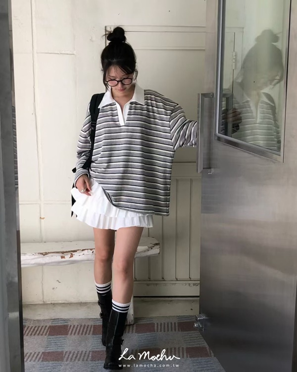 荷葉蛋糕褲裙